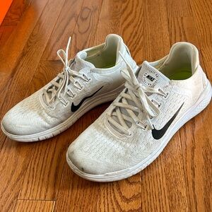 Women’s Nike Free RN 2018. White. Size 7.5